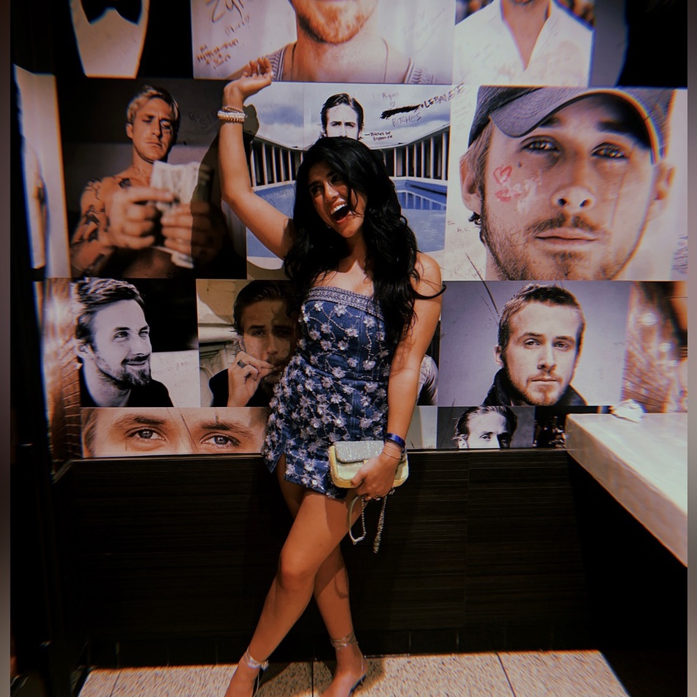 RETROFETE CORDELIA EMBELLISHED DENIM DRESS SIZE SMALL - Picture 3 of 3